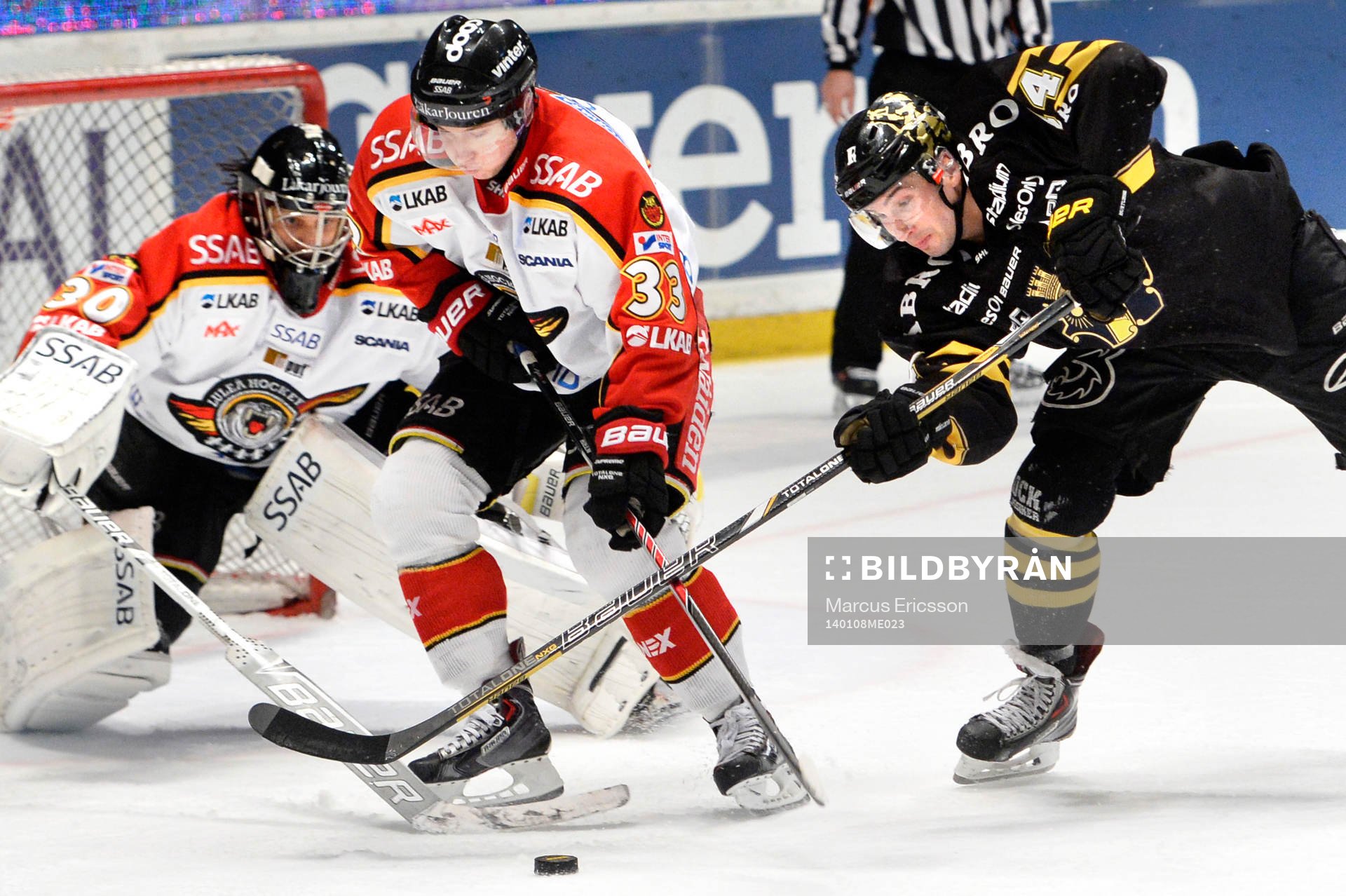 s Mark Hurtubise jagar Luleås Andreas Hjelm