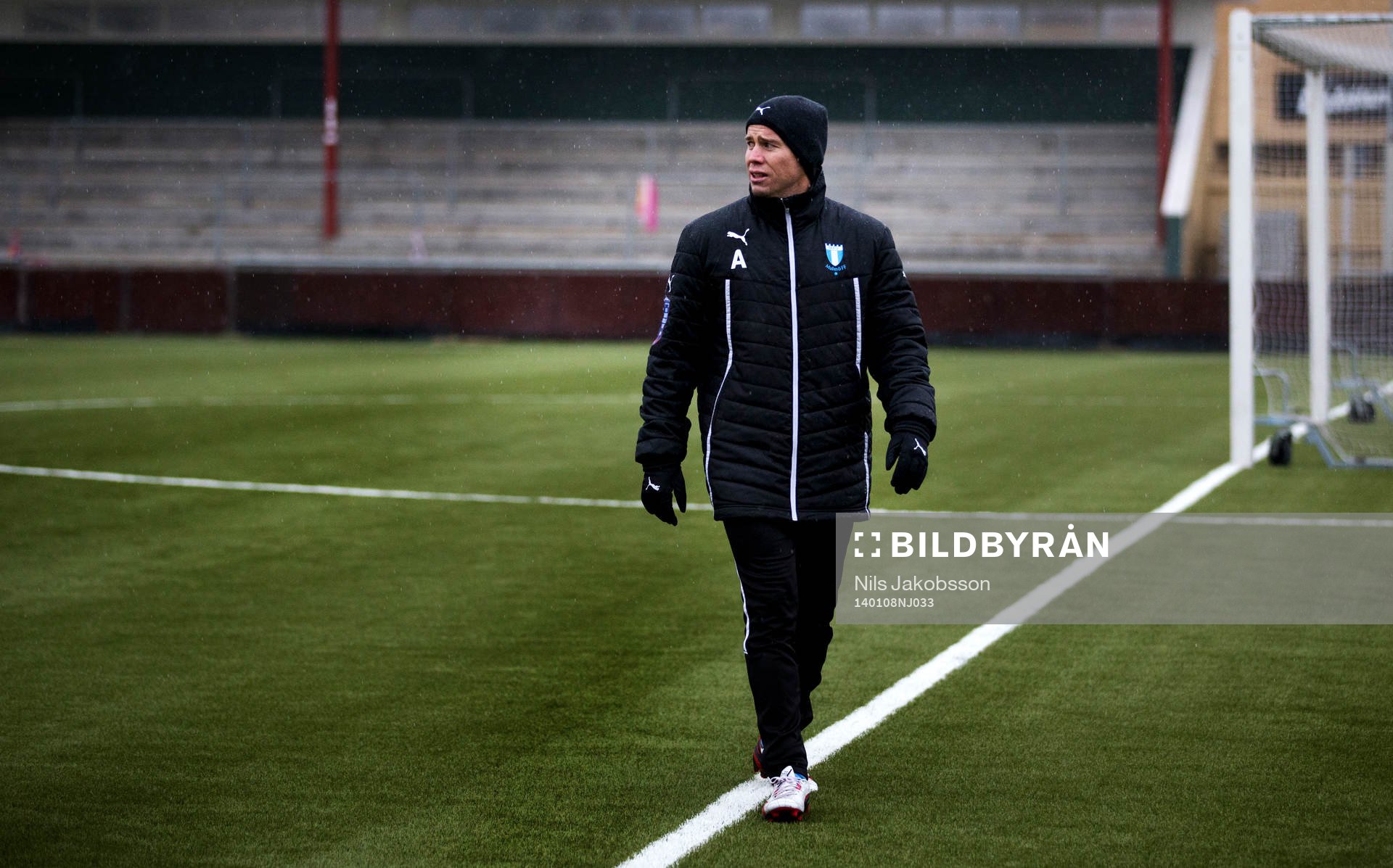 Malmö FFs assisterande tränare Daniel Andersson när