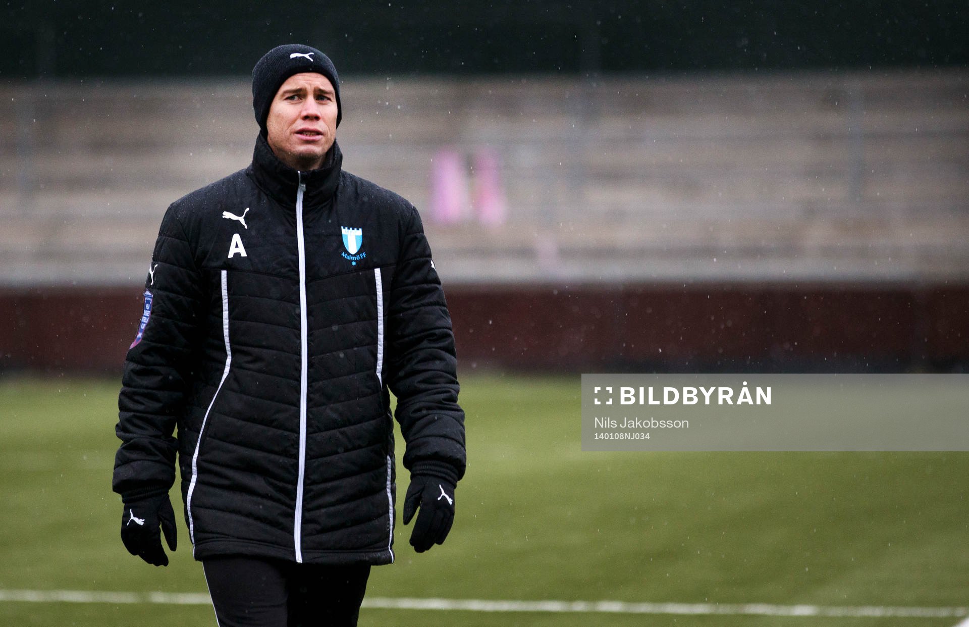 Malmö FFs assisterande tränare Daniel Andersson när