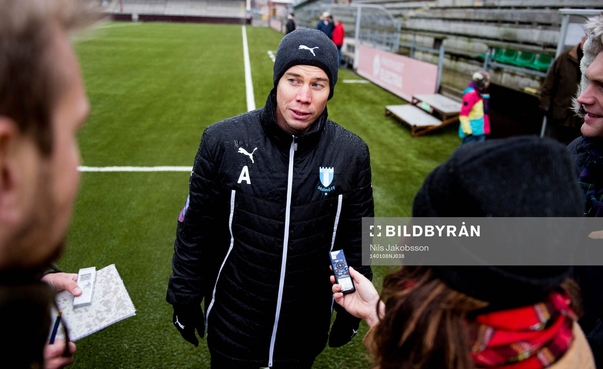 Malmö FFs assisterande tränare Daniel Andersson när