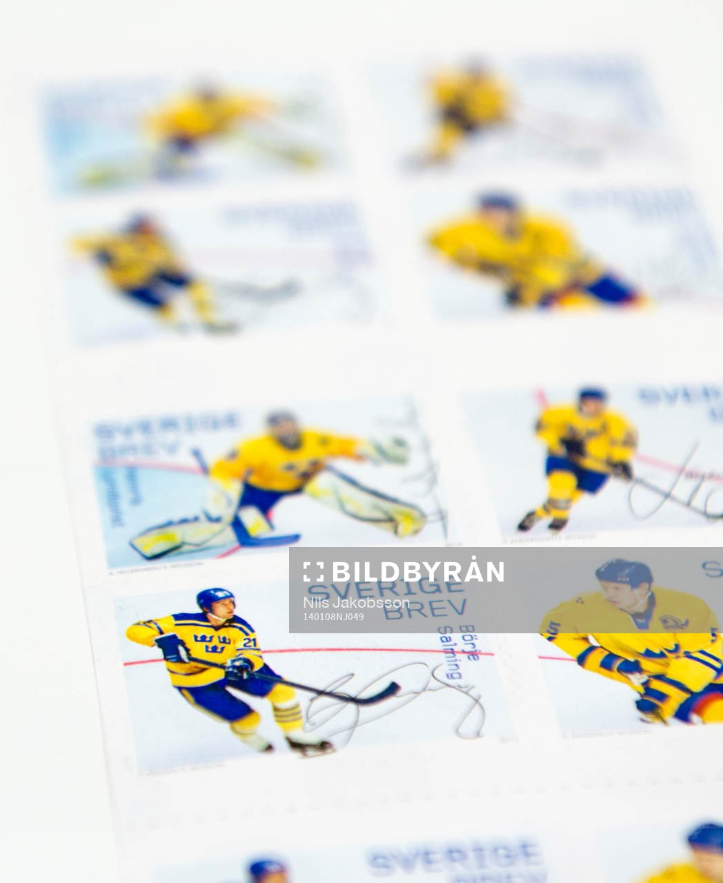 Henrik Lundqvist, Jörgen Jönsson, Börje Salming, Nicklas