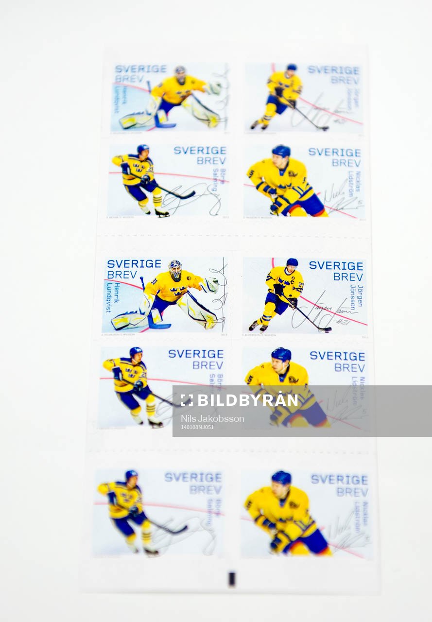 Henrik Lundqvist, Jörgen Jönsson, Börje Salming, Nicklas