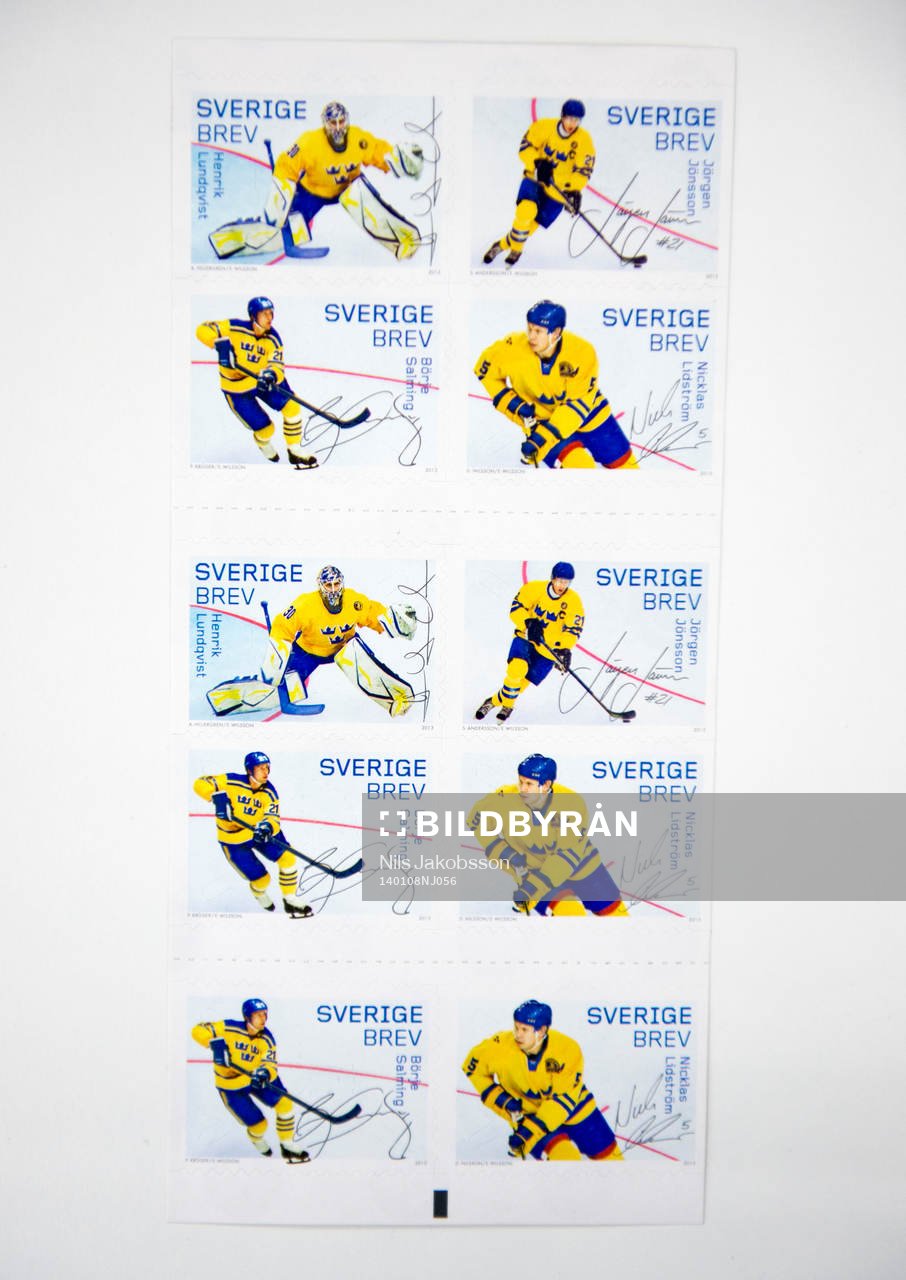 Henrik Lundqvist, Jörgen Jönsson, Börje Salming, Nicklas