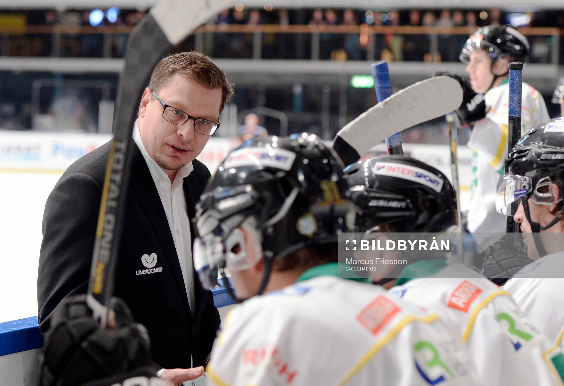 Björklövens tränare Jens Öhman