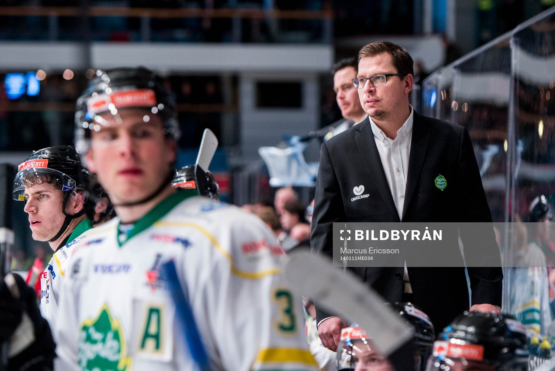 Björklövens tränare Jens Öhman
