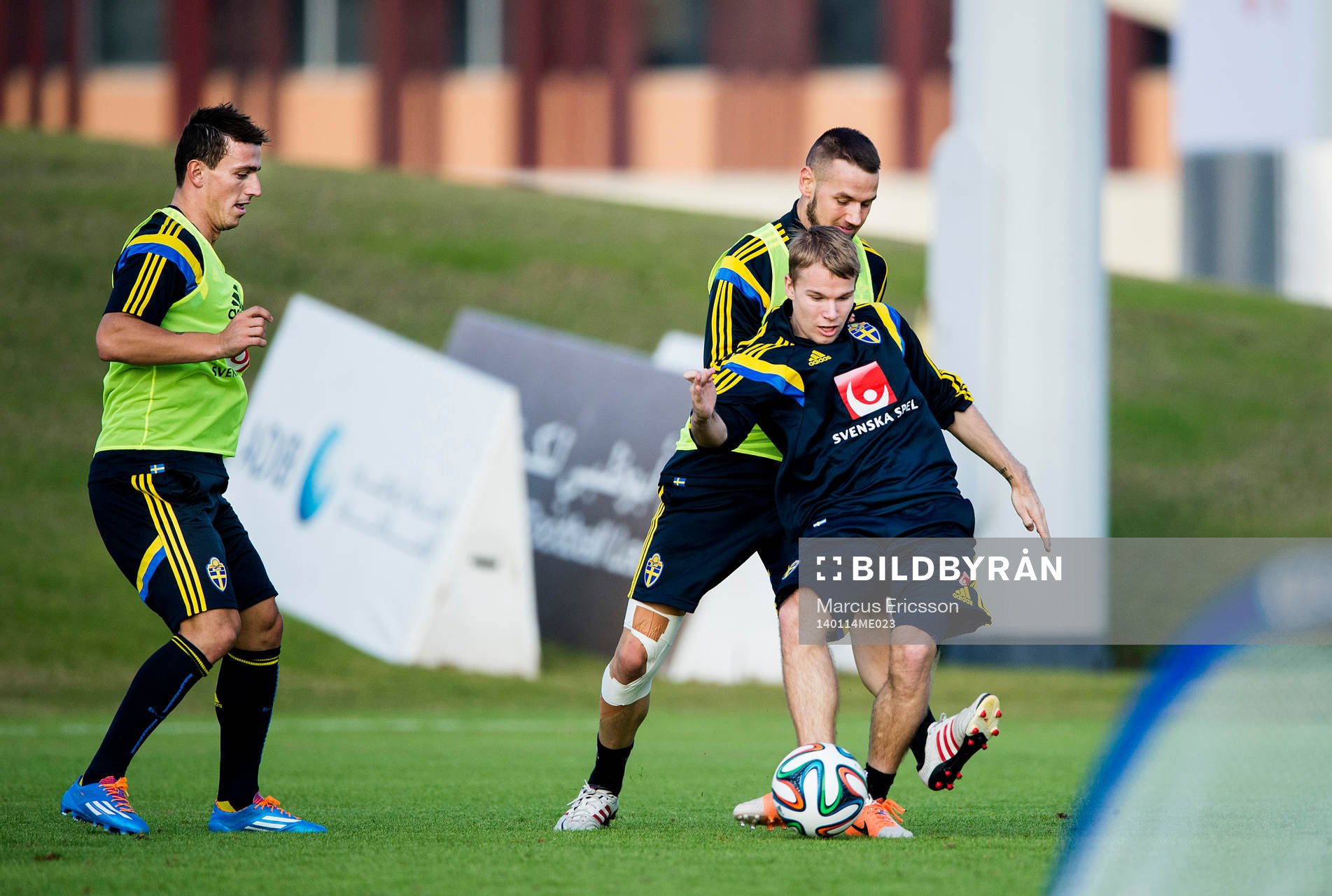 Erton Fejzullahu, Alexander Milosevic och Oscar Lewicki