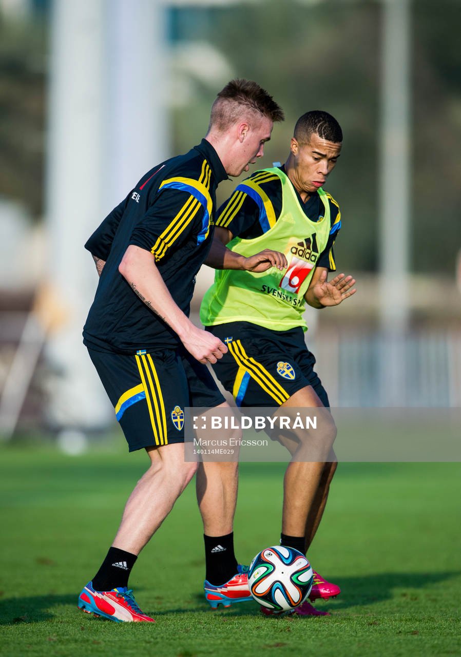 Pontus Jansson och Robin Quaison