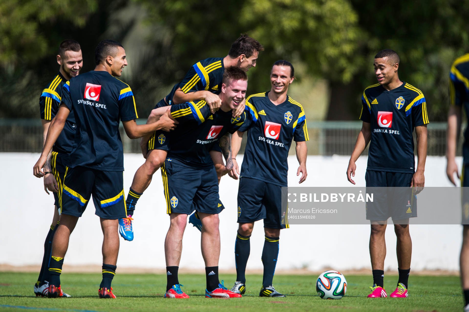 Alexander Milosevic, Nabil Bahoui, Erton Fejzullahu, Pontus