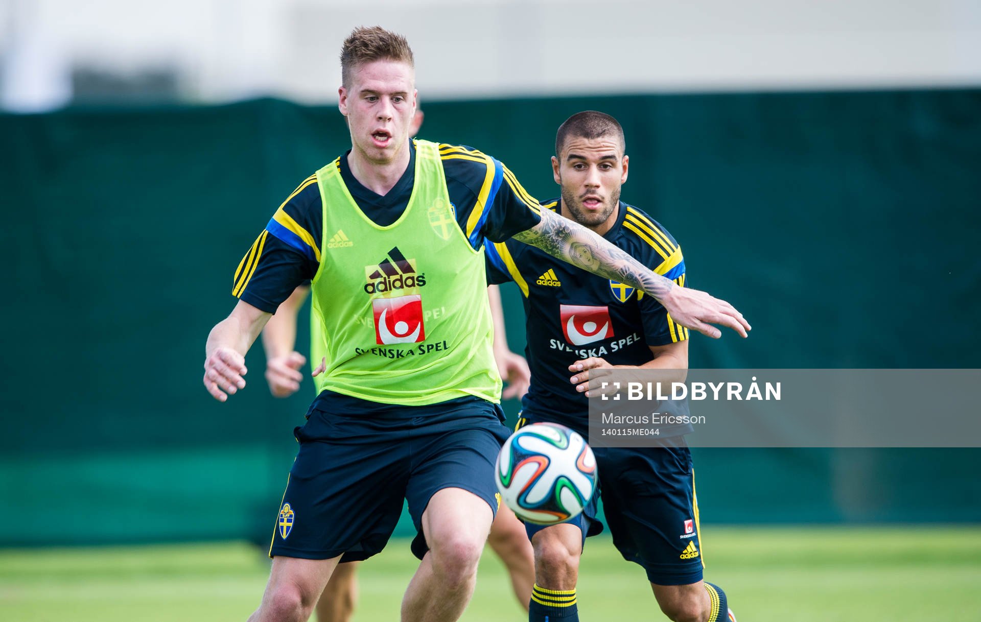 Pontus Jansson och Erdin Demir