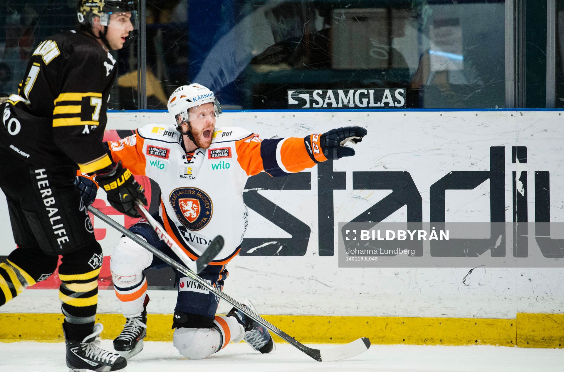s Brett Carson och Växjös Liam Reddox