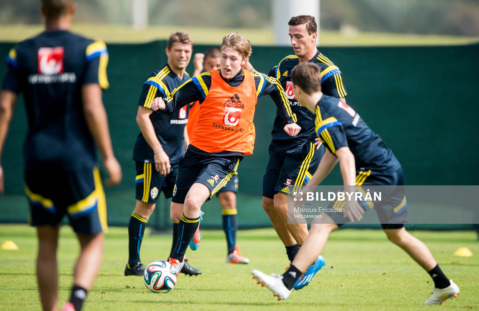 Emil Forsberg med boll