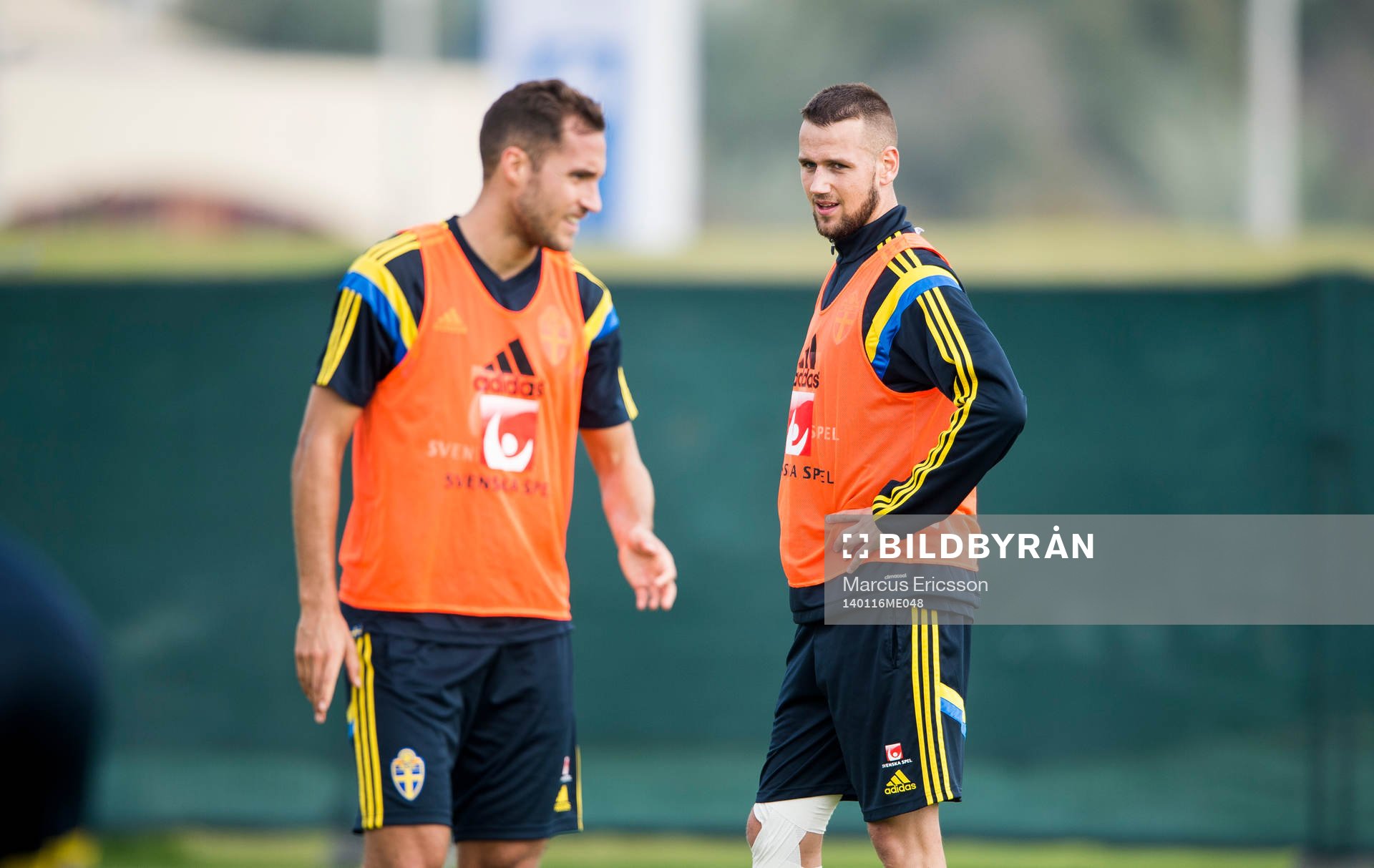 Mittbackarna Niklas Backman och Alexander Milosevic