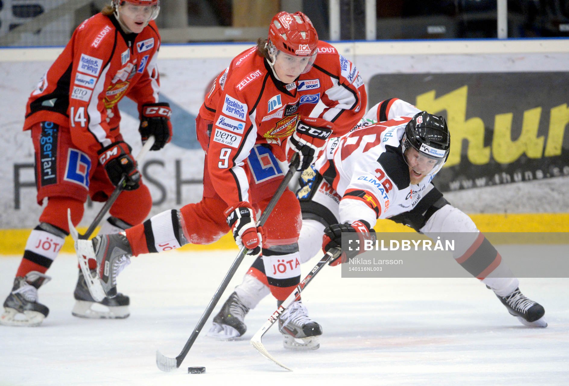 Almtunas Emil Ripstrand och Malmö Redhawks  David Liffiton
