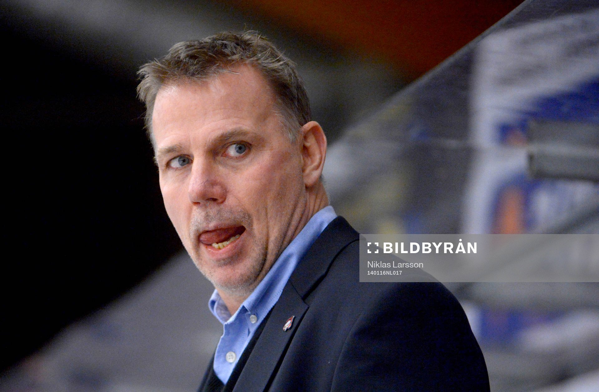Malmö Redhawks tränare Mats Lusth