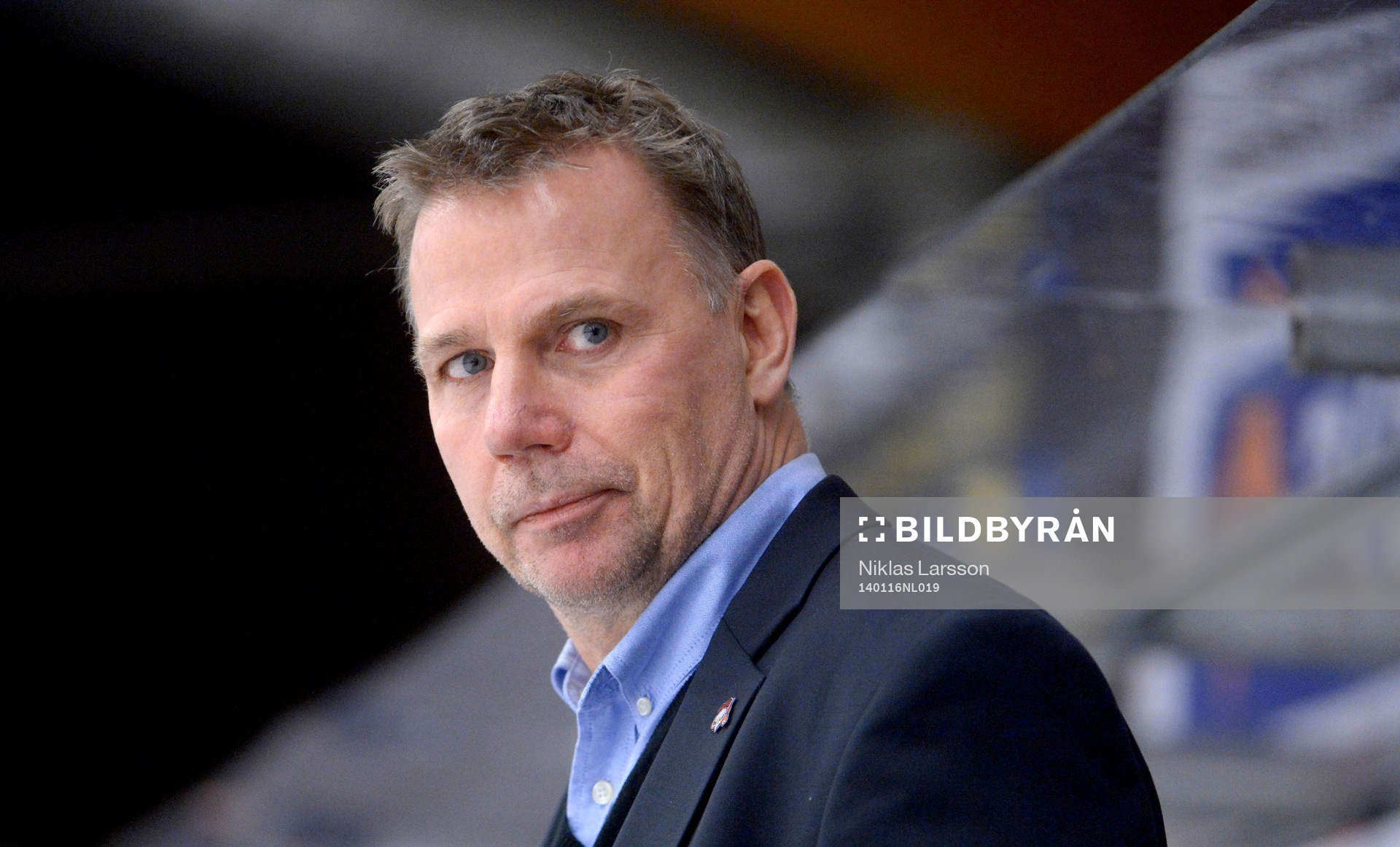 Malmö Redhawks tränare Mats Lusth