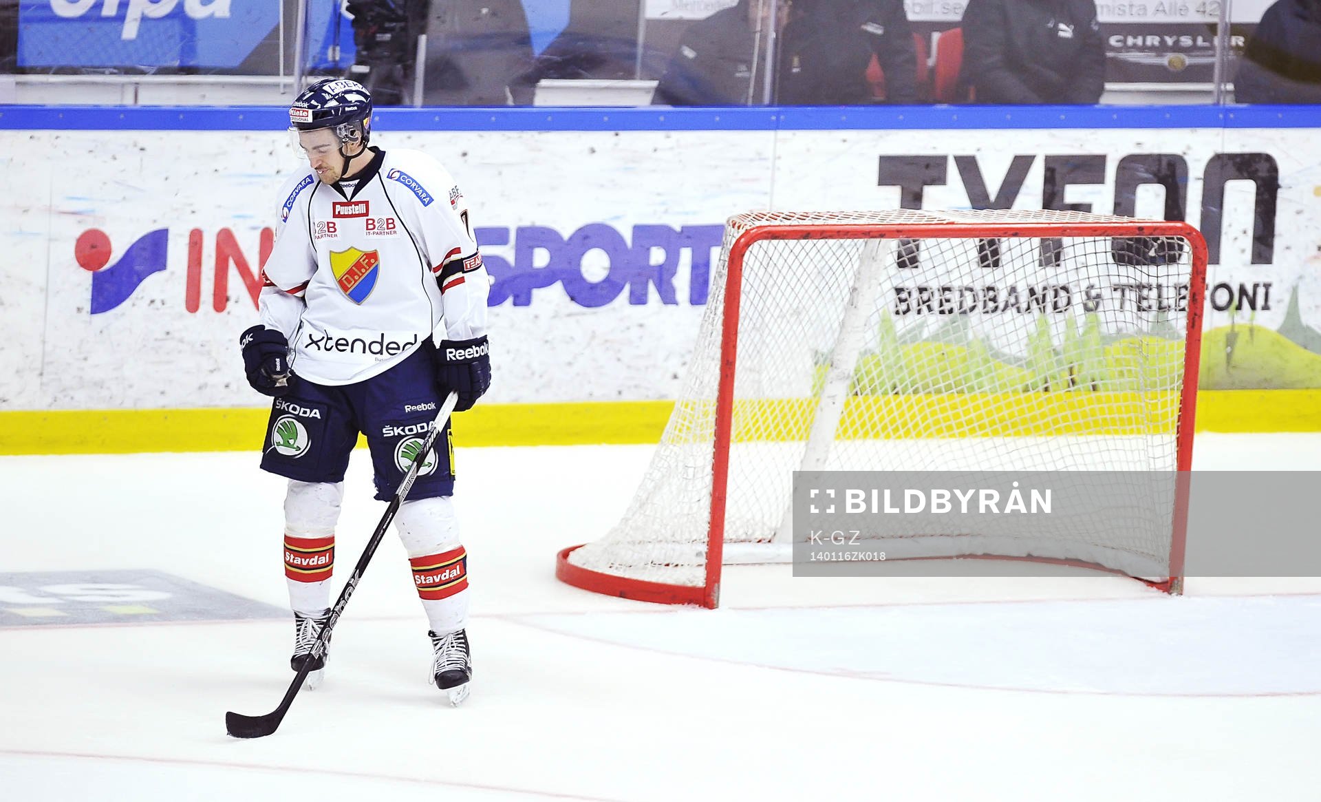 Djurgårdens Nils Andersson deppar
