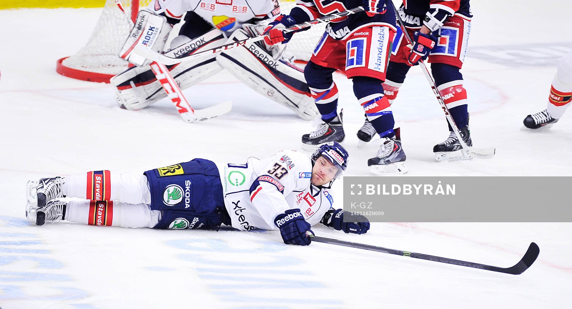 Djurgårdens Timmy Pettersson ligger