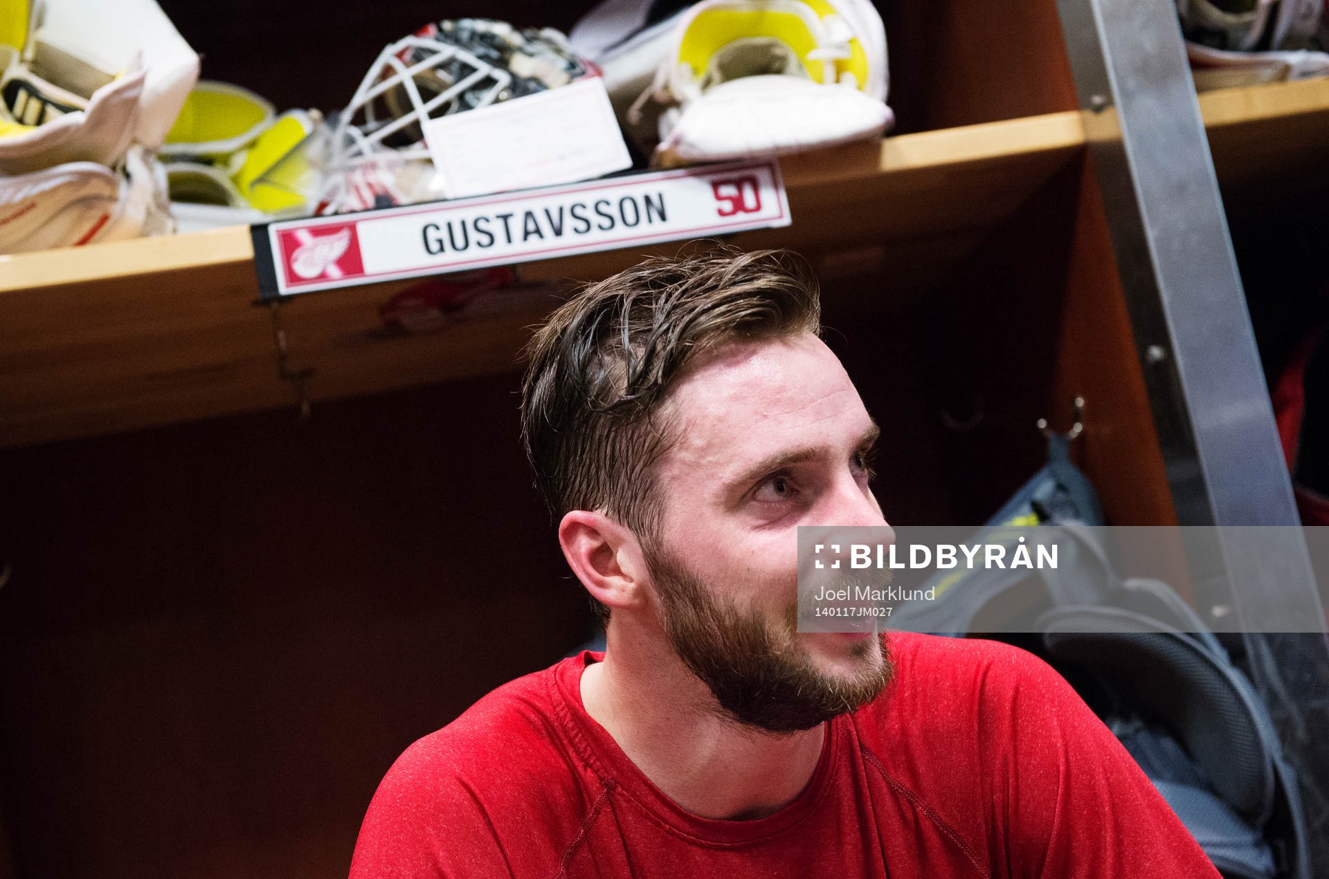 Målvakten Jonas Gustavsson