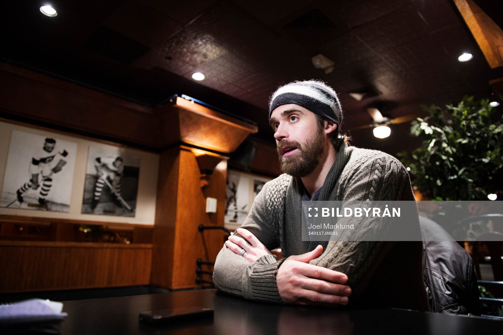 Henrik Zetterberg i en intervju