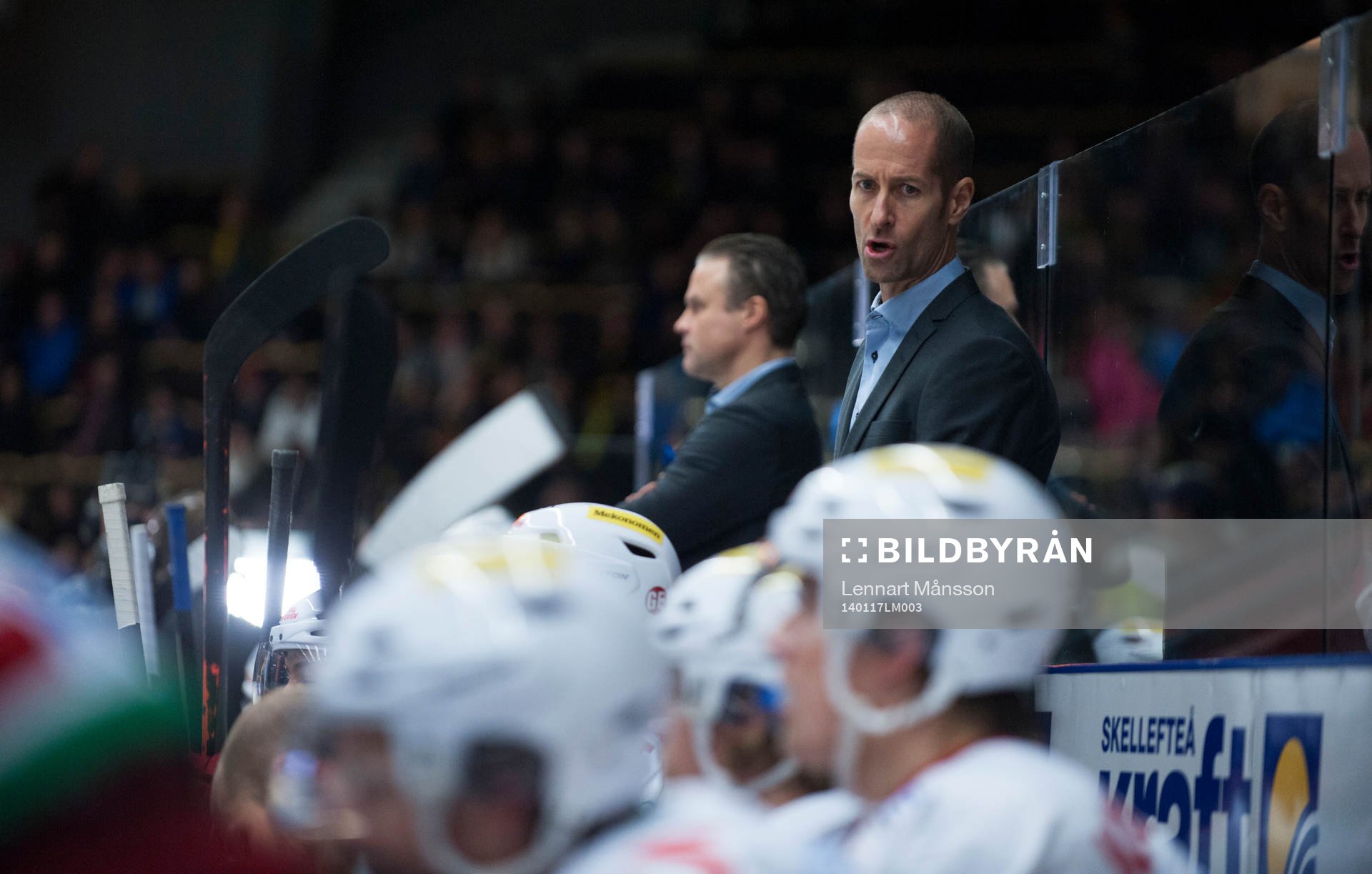 Modos tränare Anders Forsberg var tillbaka i Skellefteå