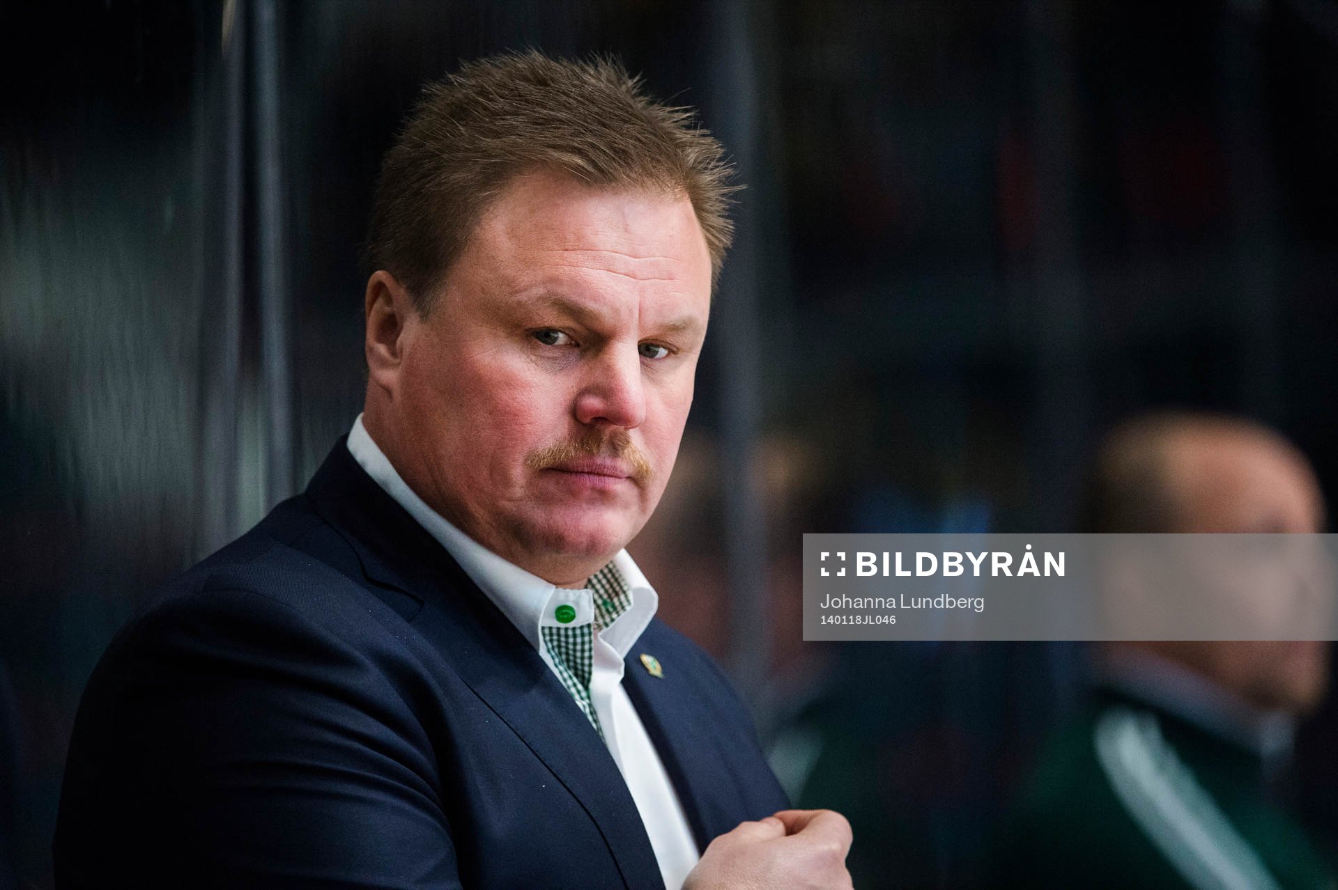 Färjestad tränare Leif Carlsson