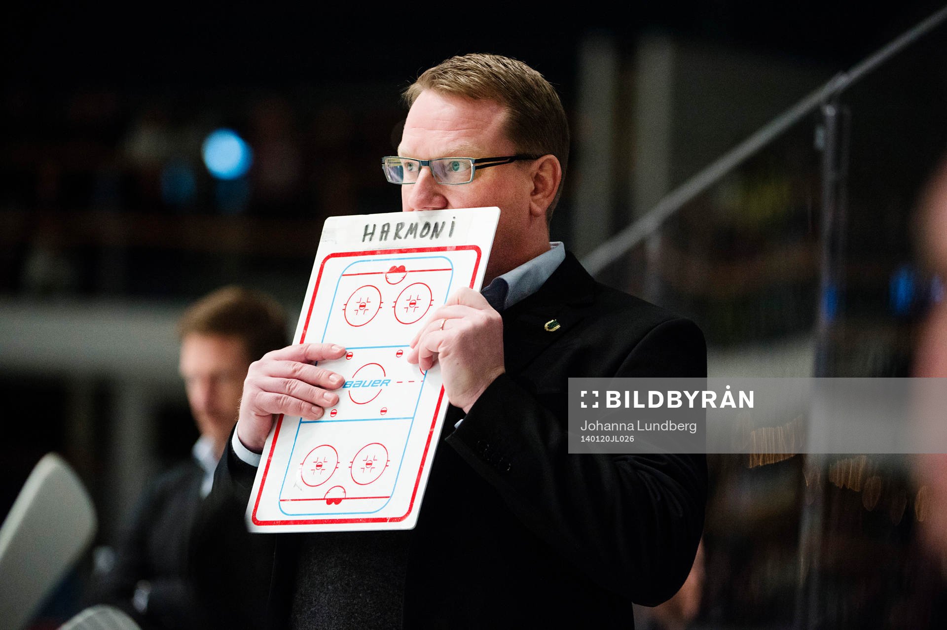 Rögles  tränare Magnus Gren