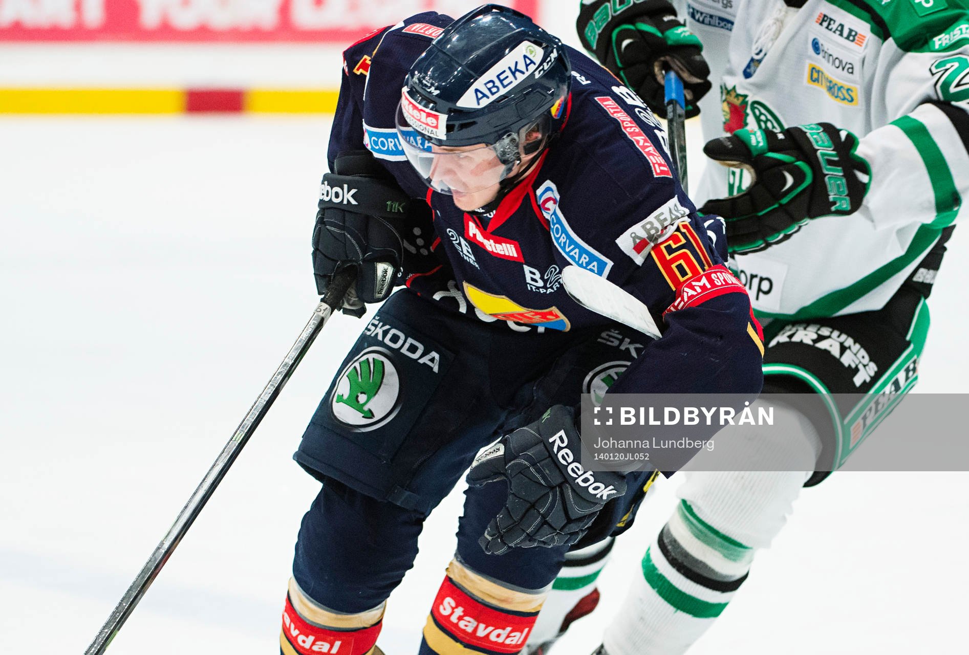 Djurgårdens Markus Ljungh hakas