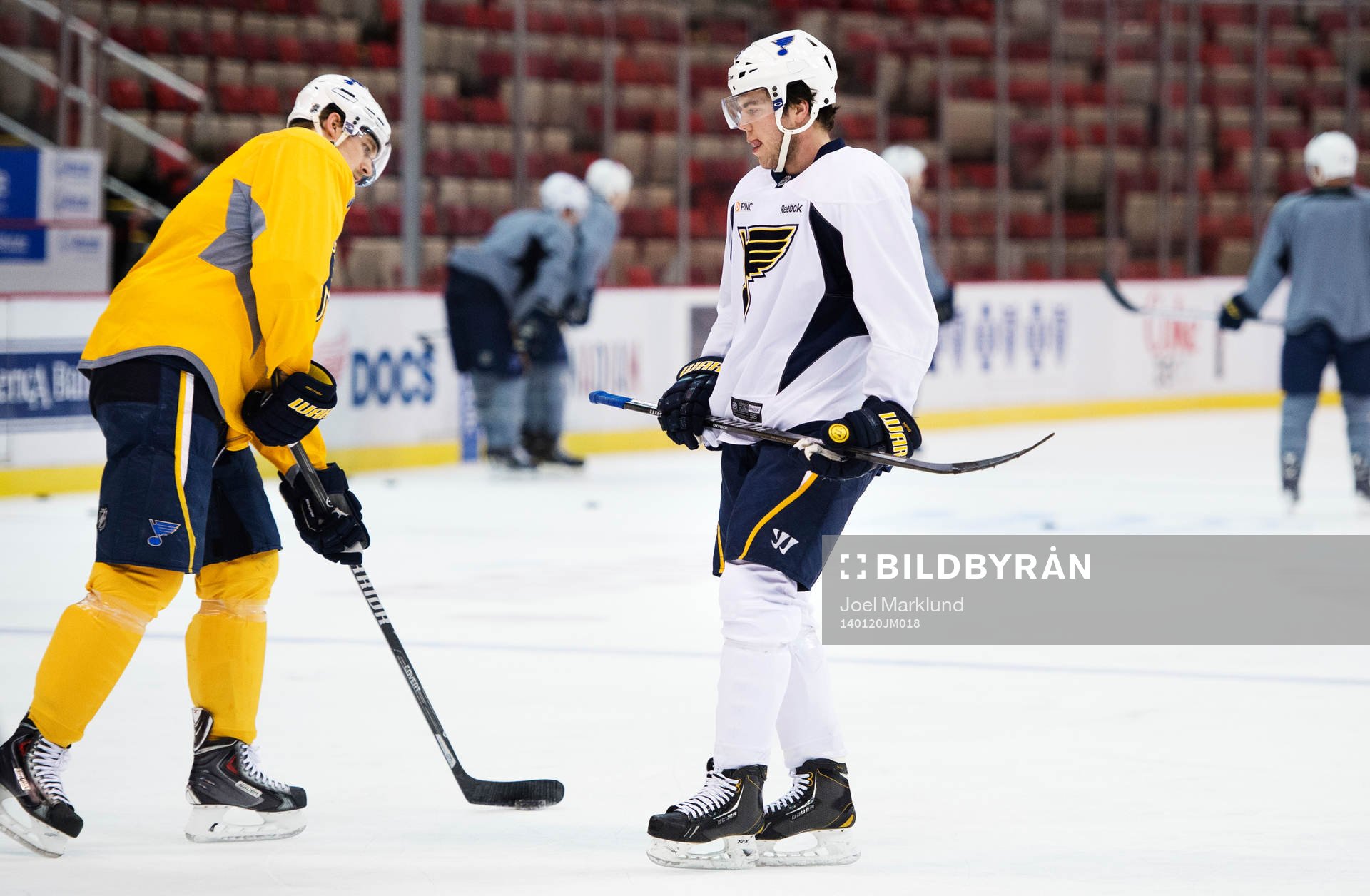 Patrik Berglund och Magnus Pääjärvi