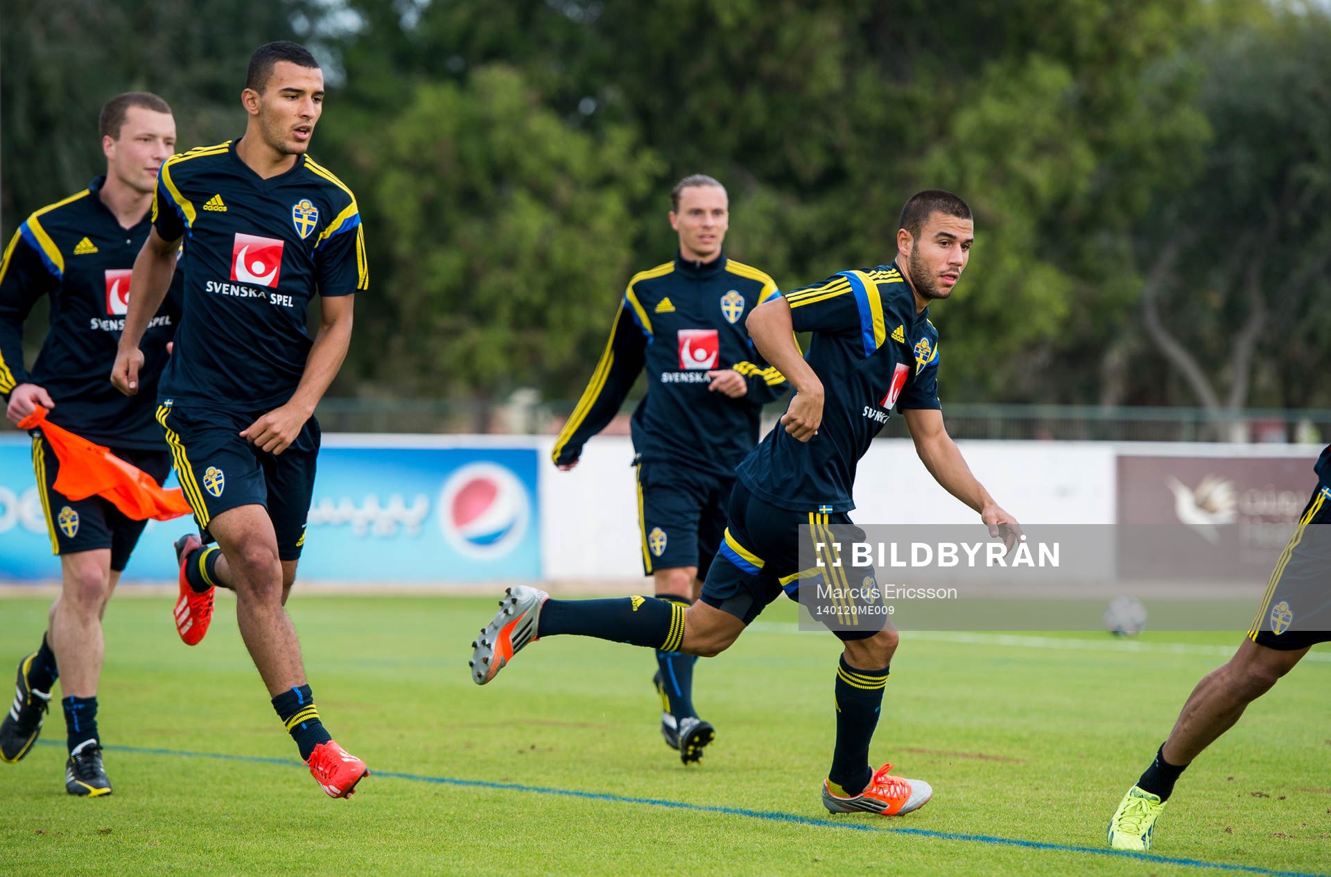Nabil Bahoui och Erdin Demir