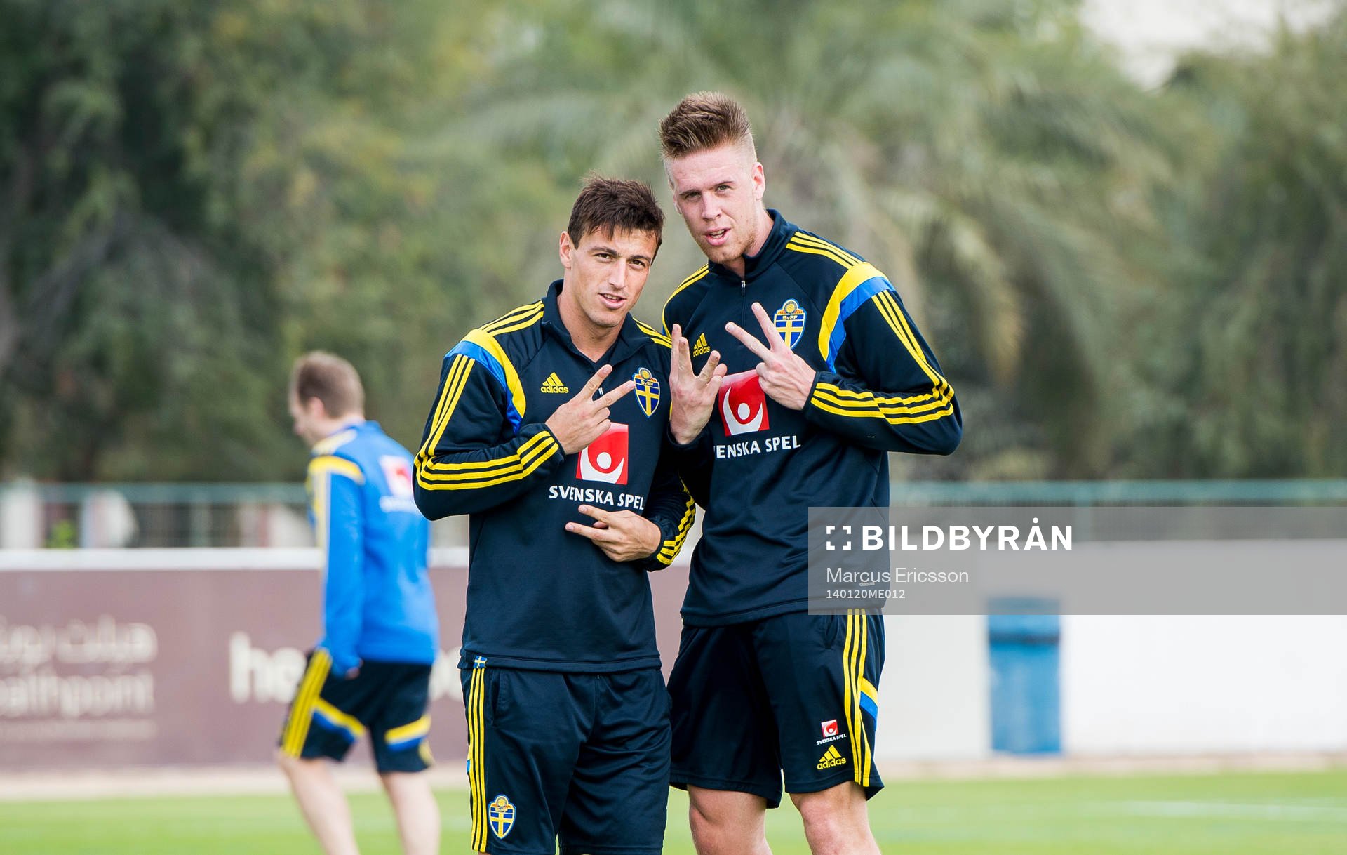 Erton Fejzullahu och Pontus Jansson