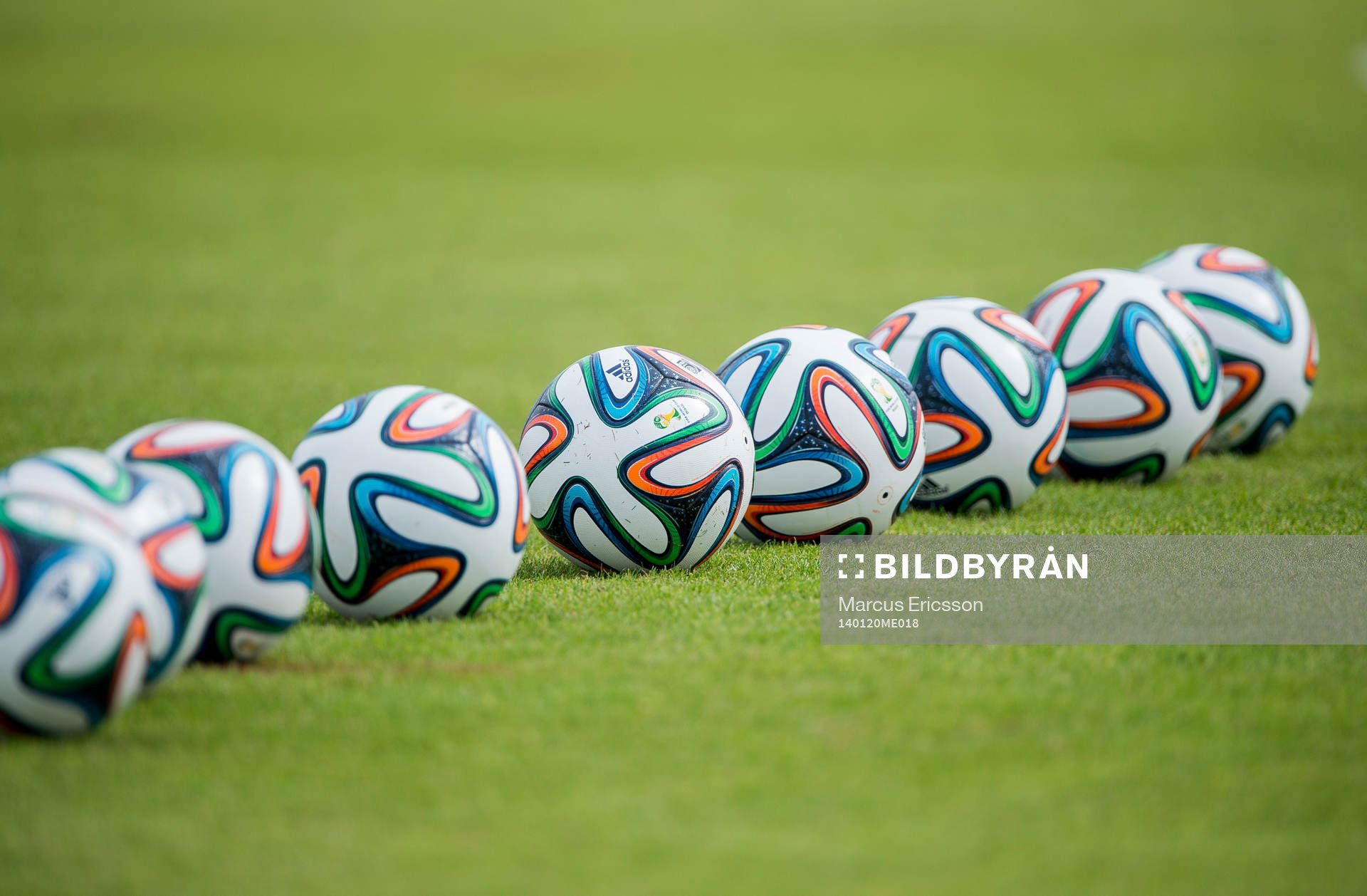 VM-bollen Brazuca uppradad