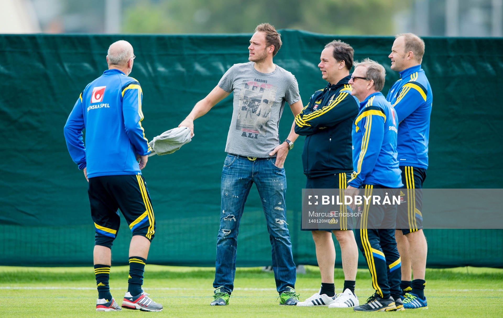 Andreas Granqvist på besök
