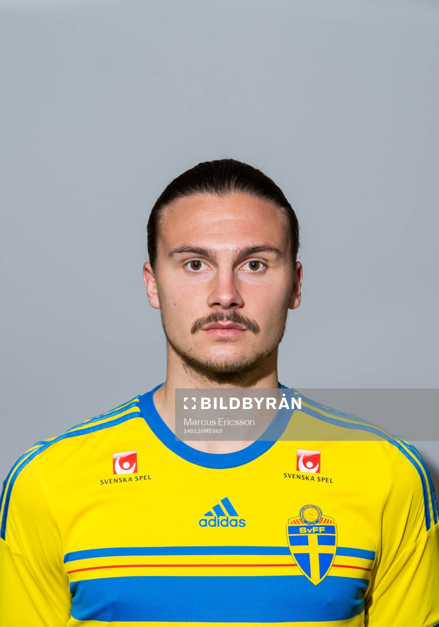 Porträtt på Sveriges Erik Johansson