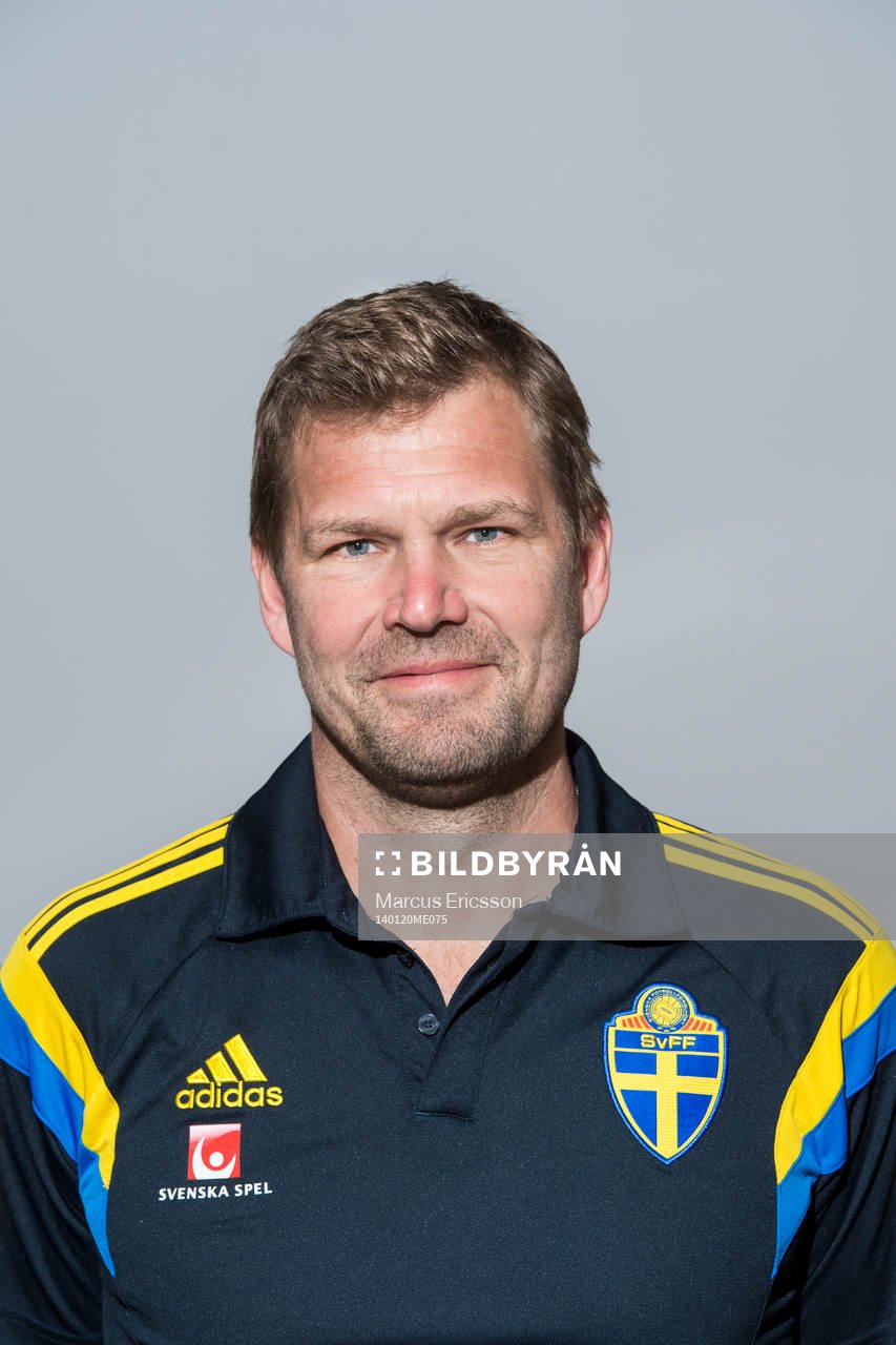 Porträtt på Sveriges materialförvaltare Roger Jacobsson