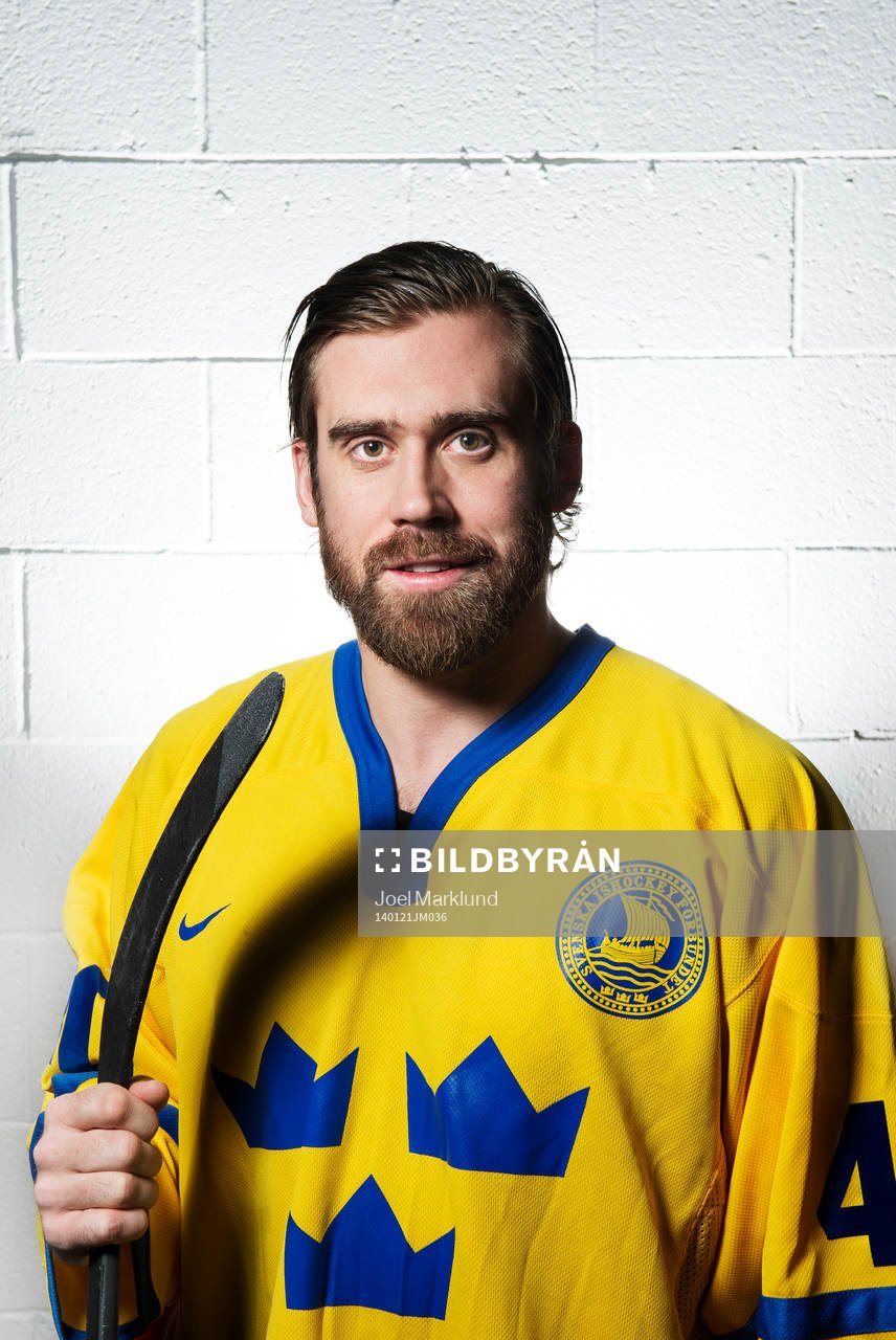Ishockeyspelaren Henrik Zetterberg, som spelar för
