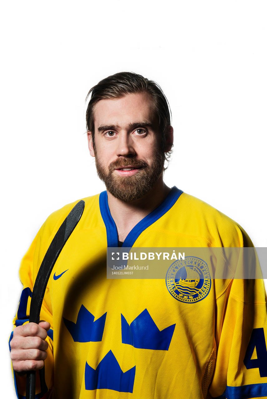Ishockeyspelaren Henrik Zetterberg, som spelar för
