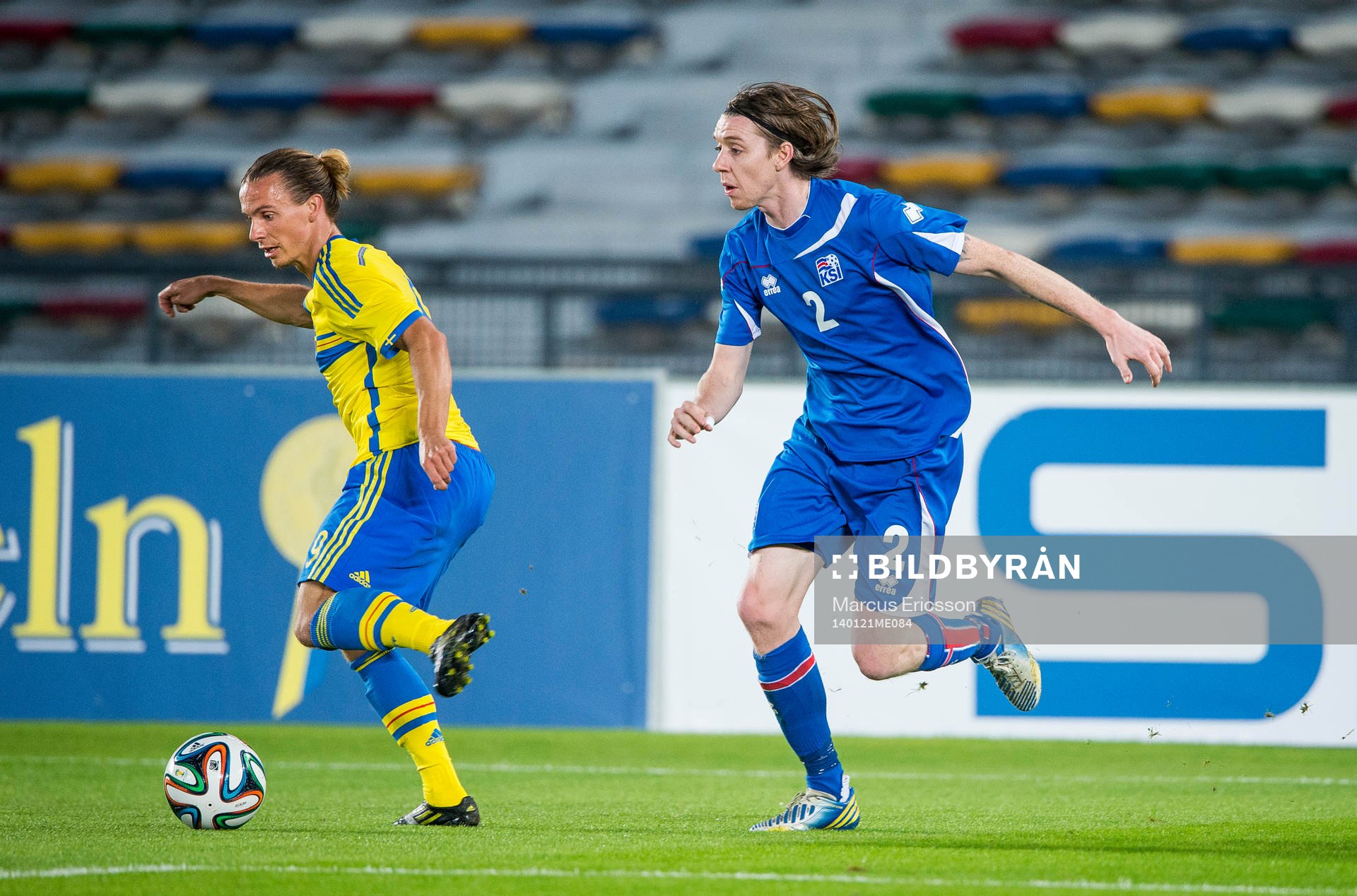 Sveriges Niklas Hult och Islands Barki Mar Savarsson