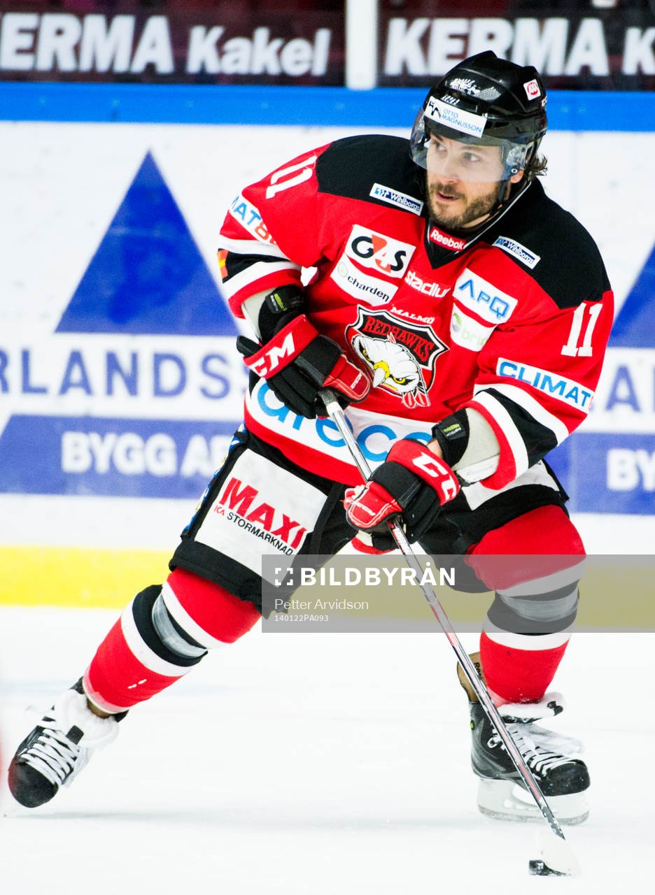 Malmö Redhawks Joey Tentute
