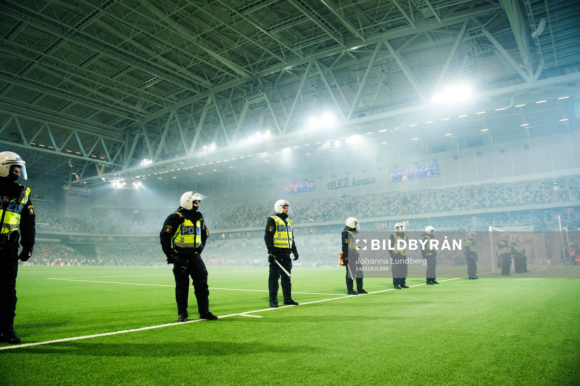 poliser på innerplan planen