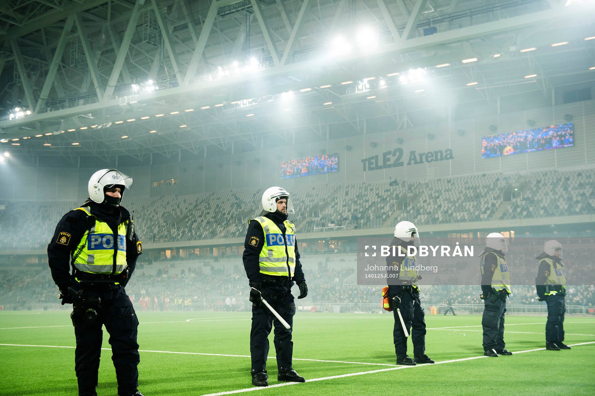 poliser på innerplan planen