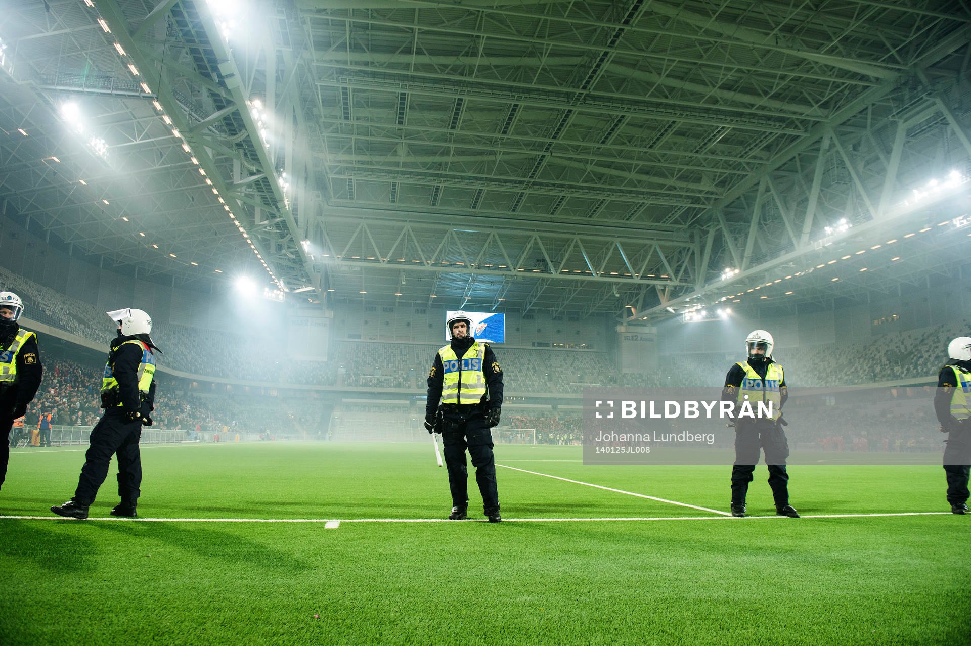 poliser på innerplan planen