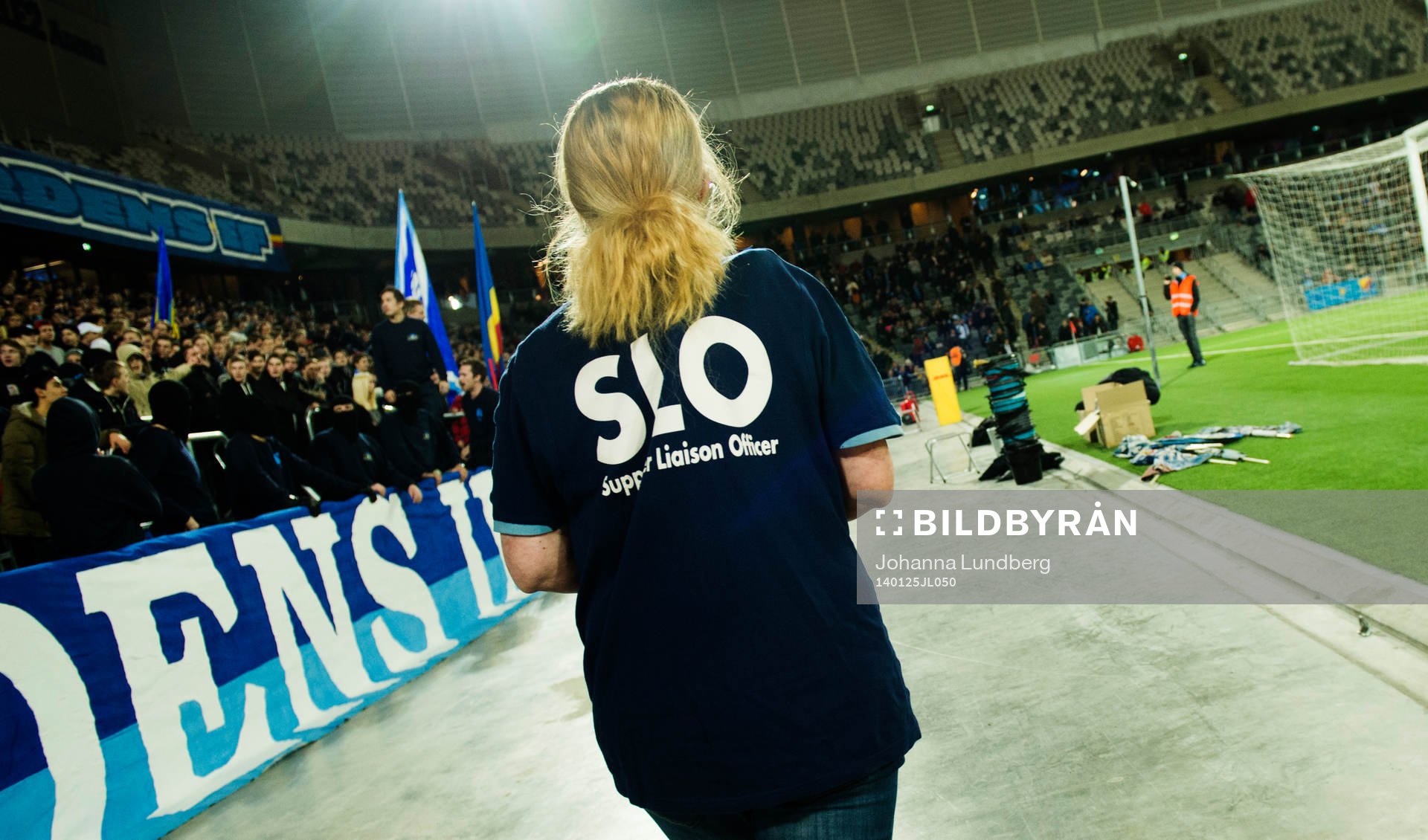 Djurgårdens SLO, Supporter Liaison Officer Lena Gustavsson