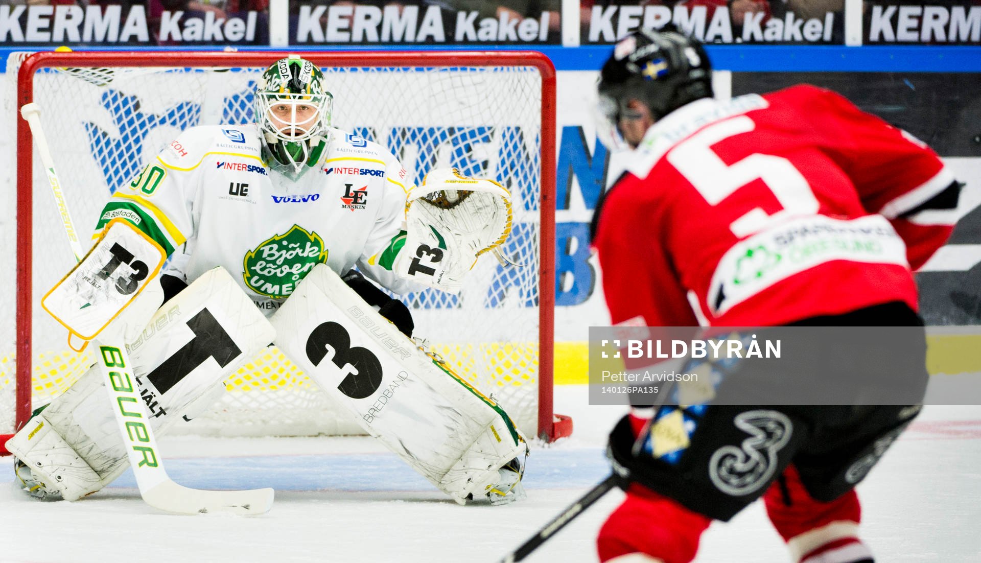 Björklövens målvakt Andrew Raycroft ställs mot Malmö
