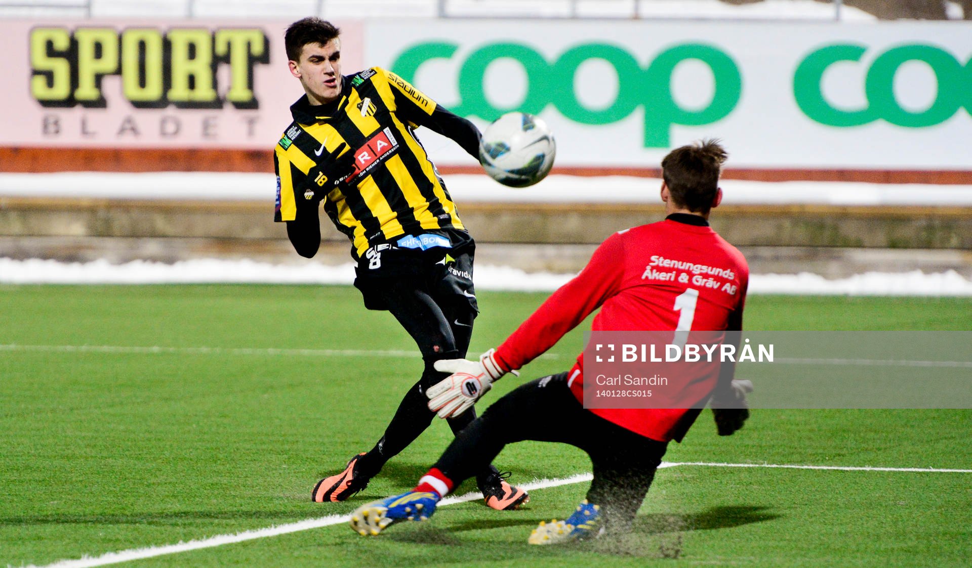 Häckens Alexander Jeremejeff gör 3-1 bakom Ljungskiles