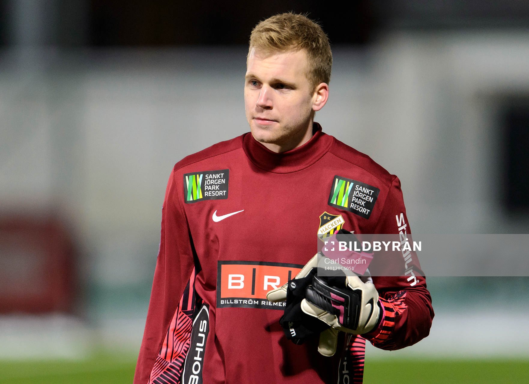 Häckens målvakt Peter Abrahamsson
