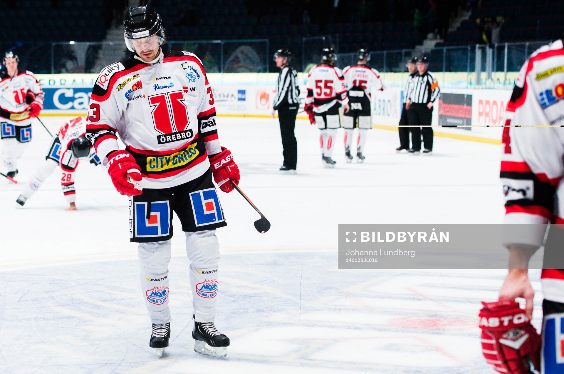 Örebros Daniel Sondell deppar
