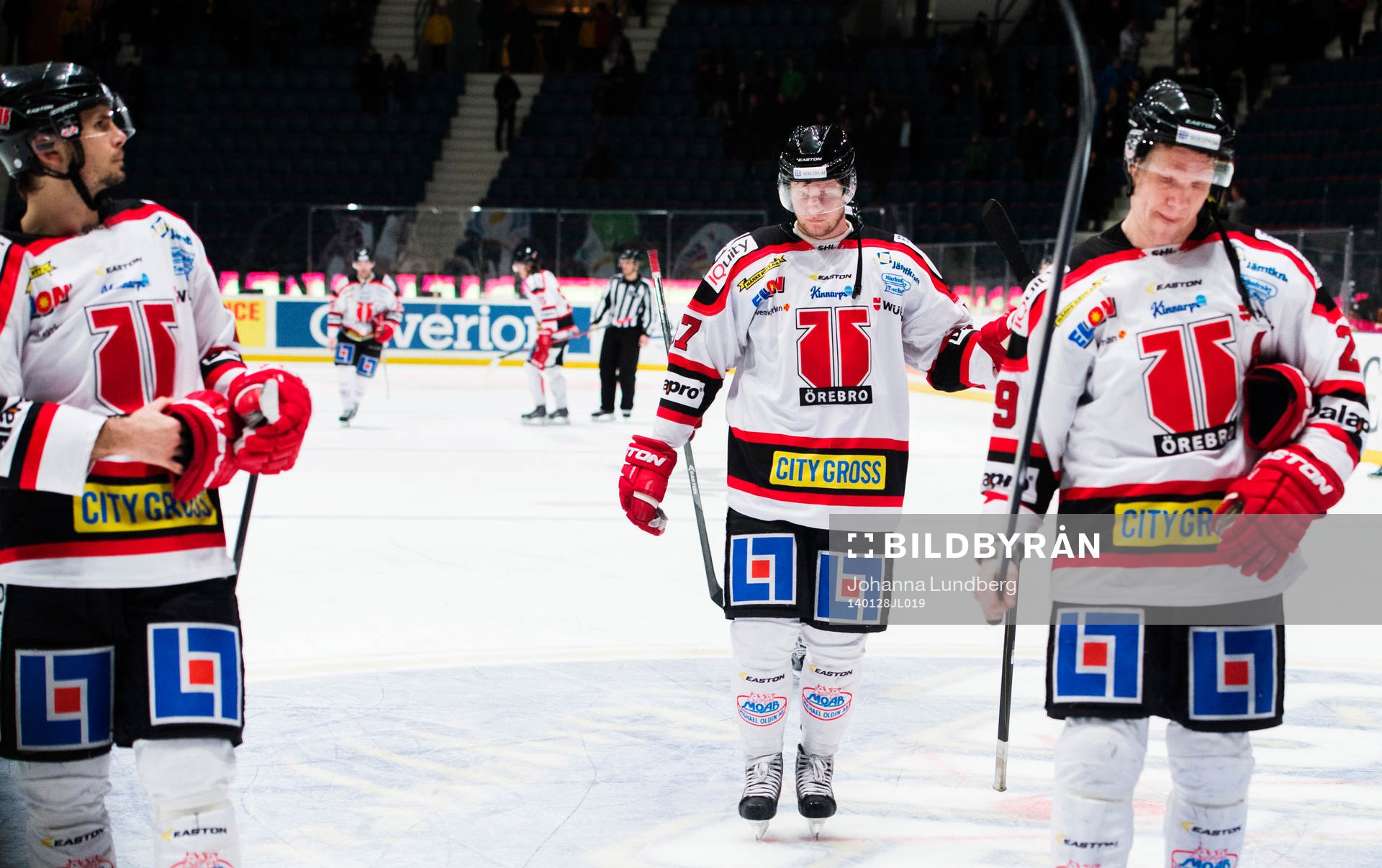 Örebros spelare deppar