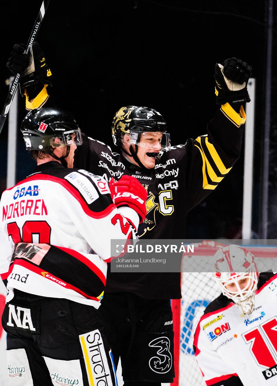 s Patric Blomdahl jublar