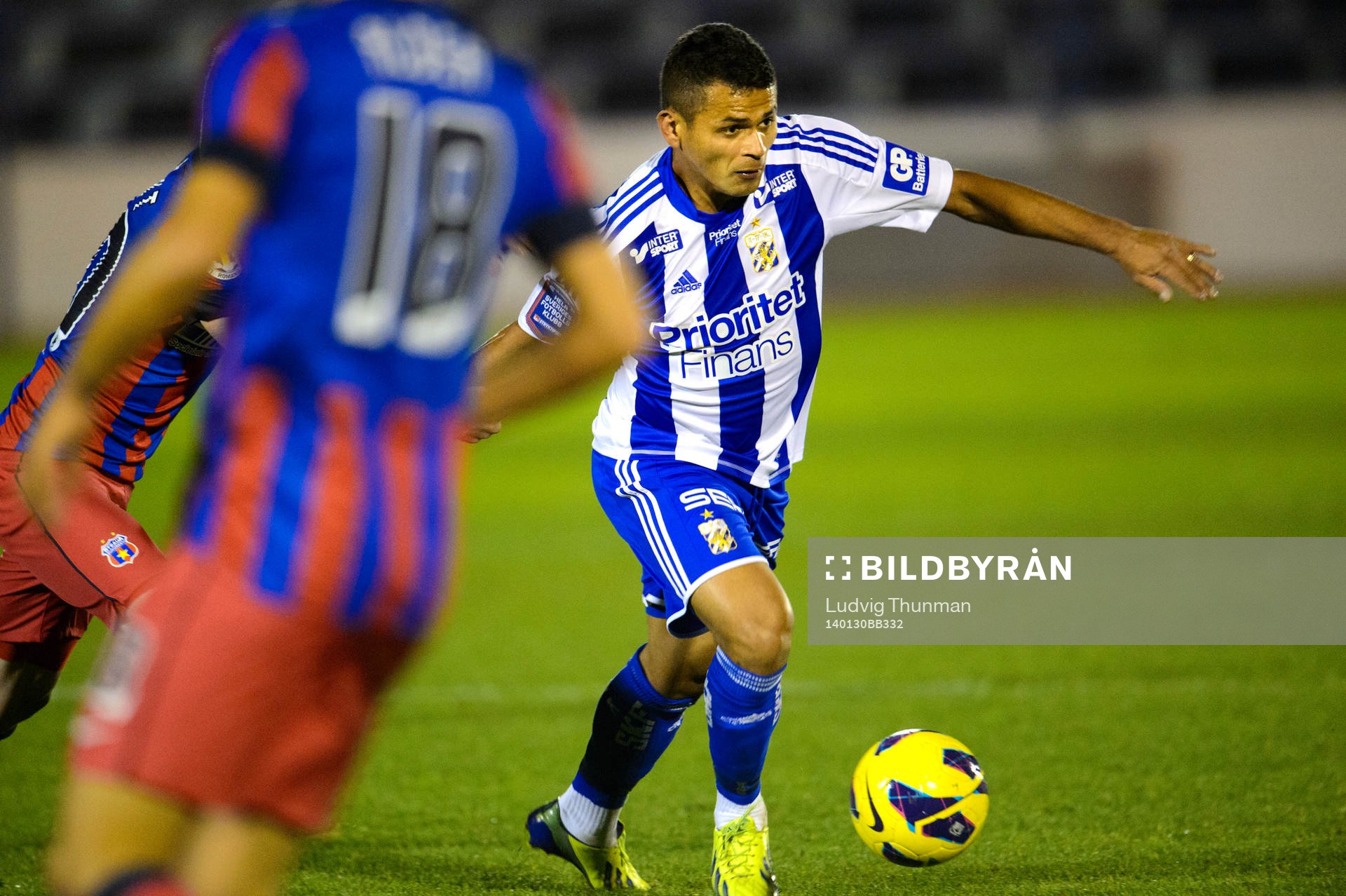 IFK Göteborgs Daniel Lopes Silva under träningsmatchen mellan Steaua Bucarest och IFK Göteborg den 30 januari 2014 i Marbella. 