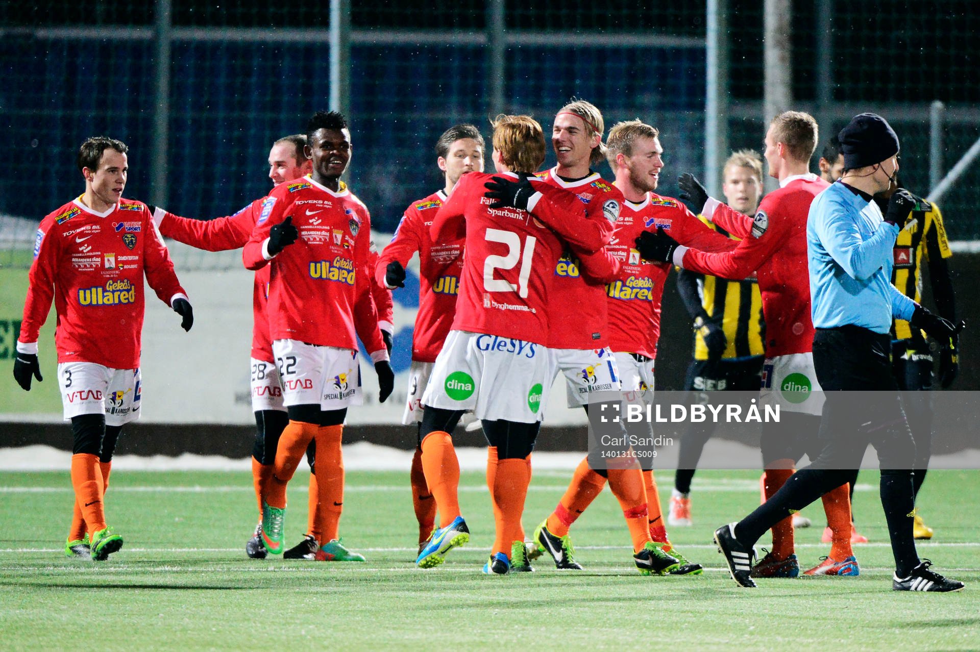 Falkenbergs Carl-Oscar Andersson jublar